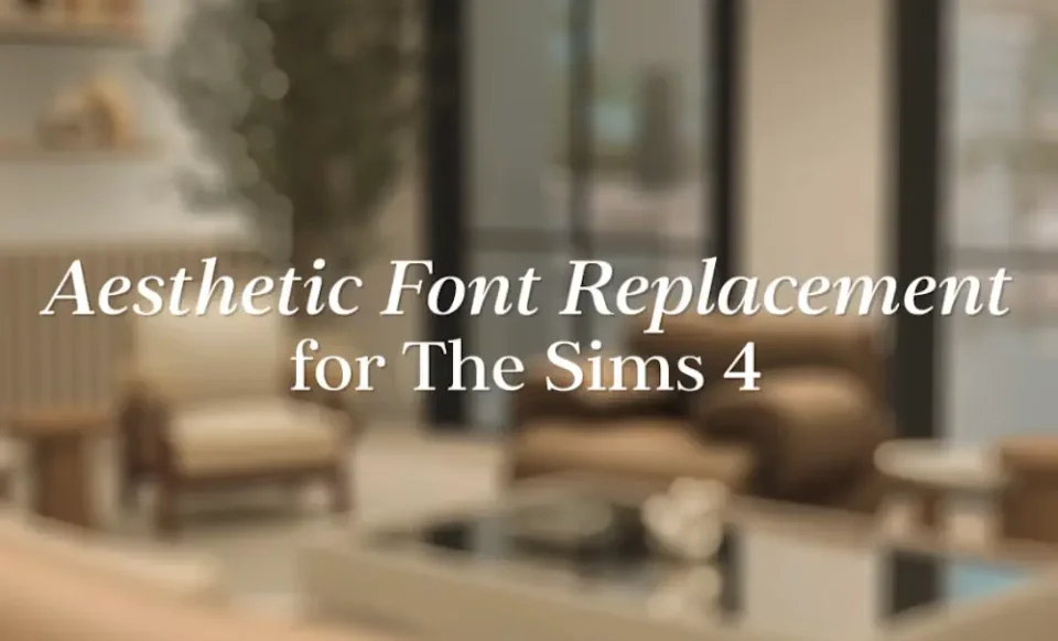 Aesthetic Font Default Replacement