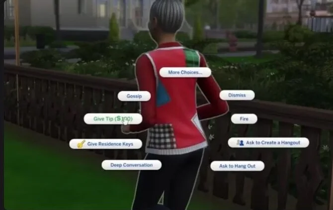 Nanny Actions