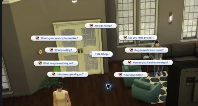 Talk Shop Interactions