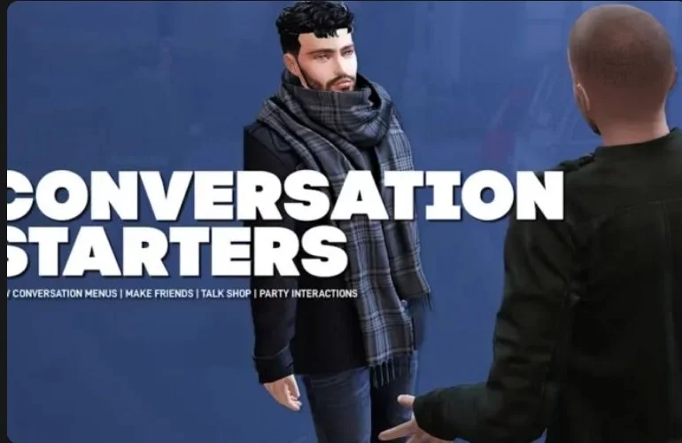 Conversation Starters V5 Mod for Sims 4