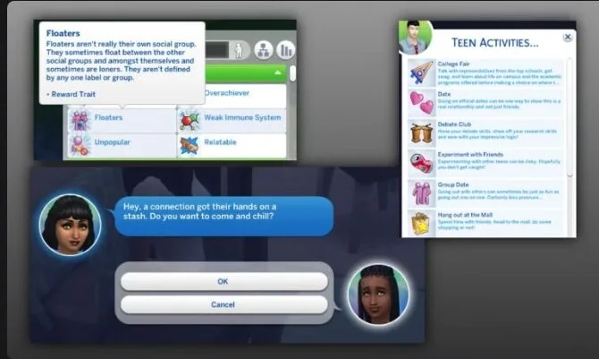 Realistic Teen Sims 4