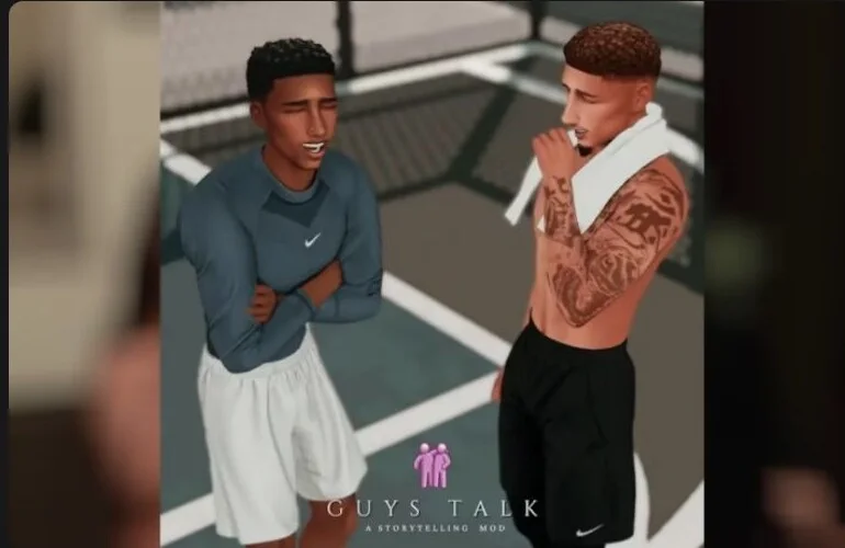 Guys Talk Mod Sims 4
