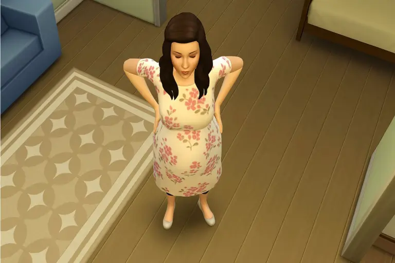 Pregnancy Overhaul: игровой скриншот 2 для Симс 4