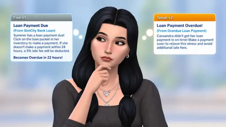 SimCity Loans 2.0: игровой скриншот 1 для Симс 4