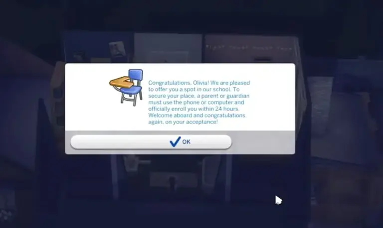 Education Overhaul: игровой скриншот 1 для Симс 4