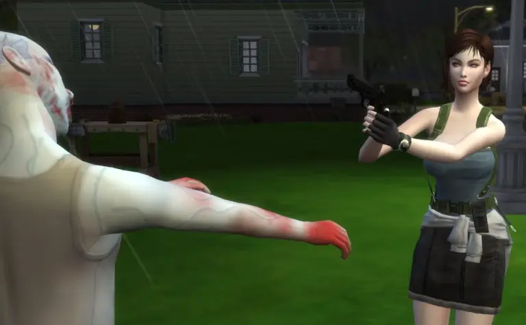Zombie Apocalypse: игровой скриншот 1 для Симс 4