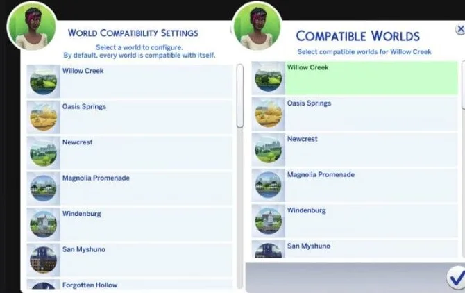 Sim Spawn Overhaul Menu